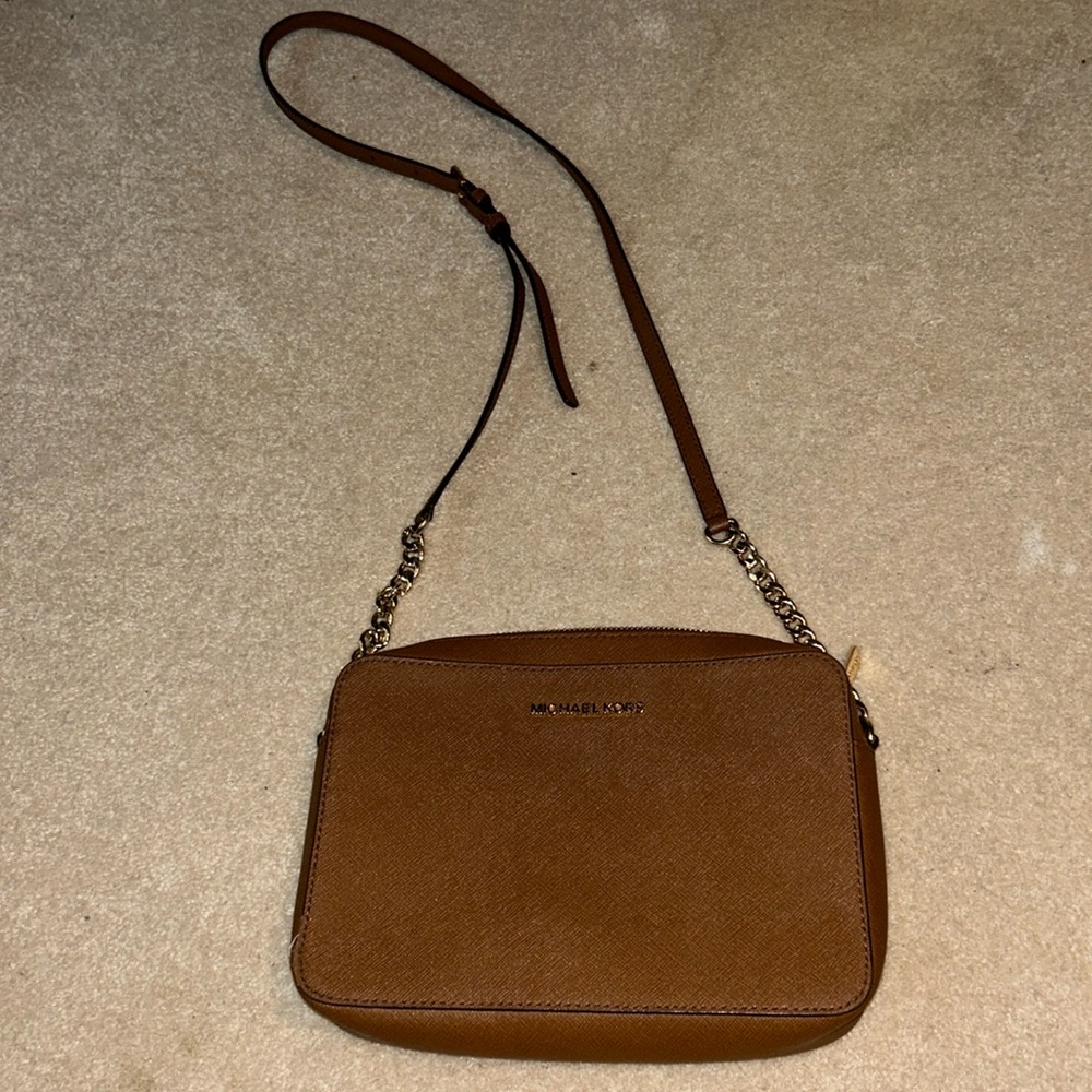 Tan Michael kors purse